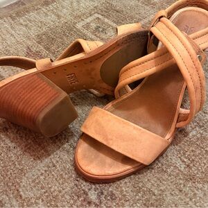 Frye Women's Brown Heeled Sandals